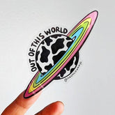 "Hors de ce monde"Sticker