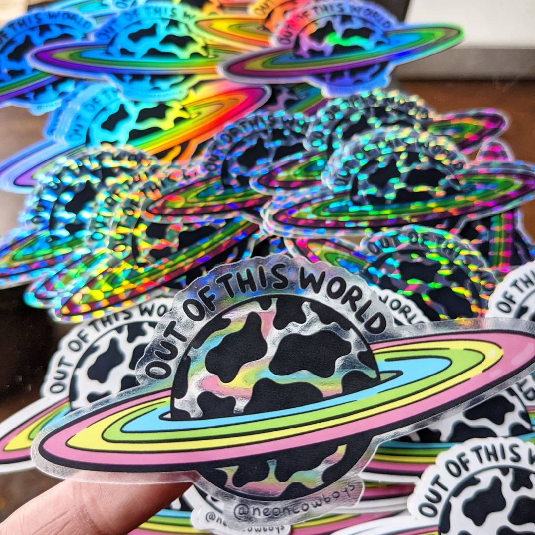 "Out of this World" Sticker