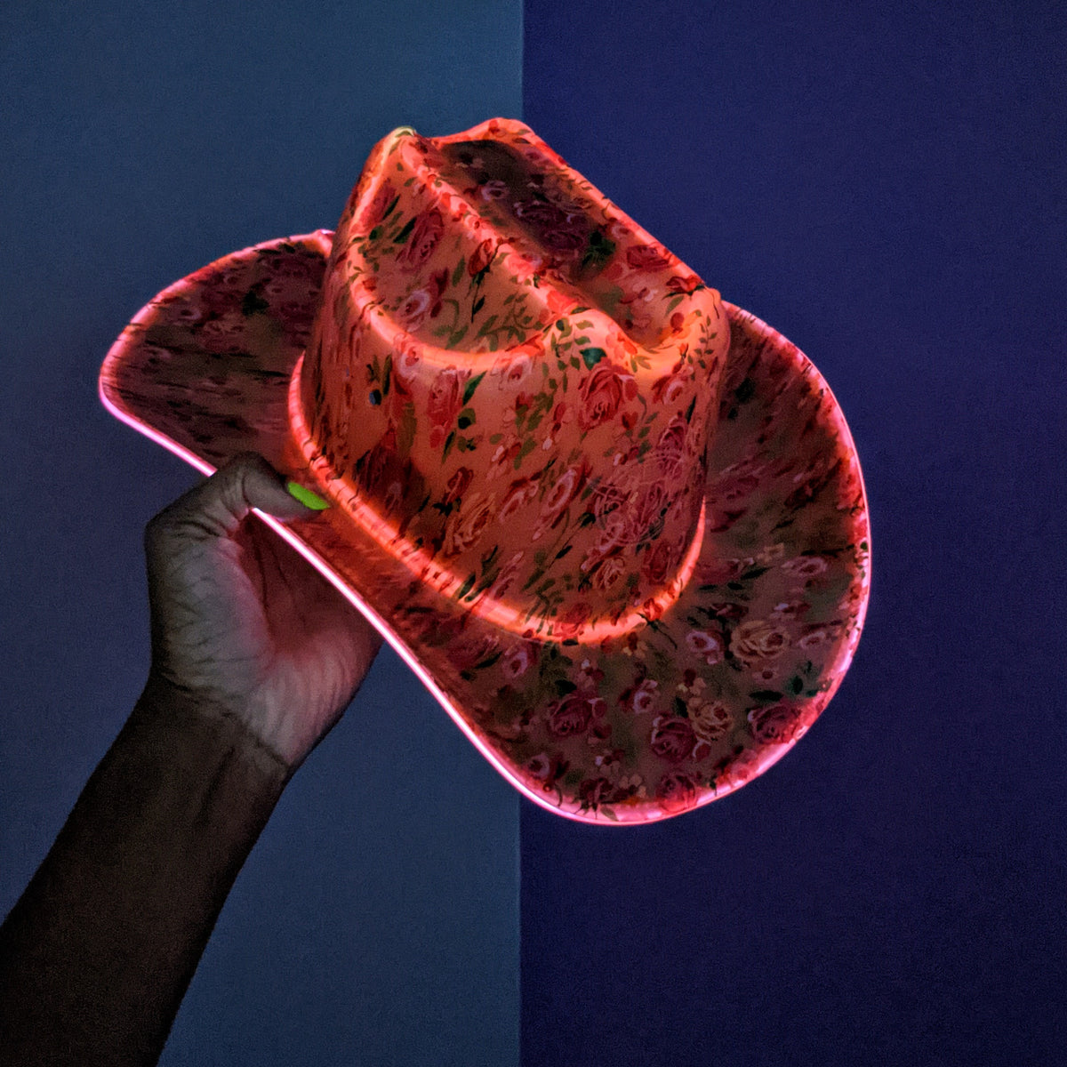 Sombrero floral Neon Cowboys®